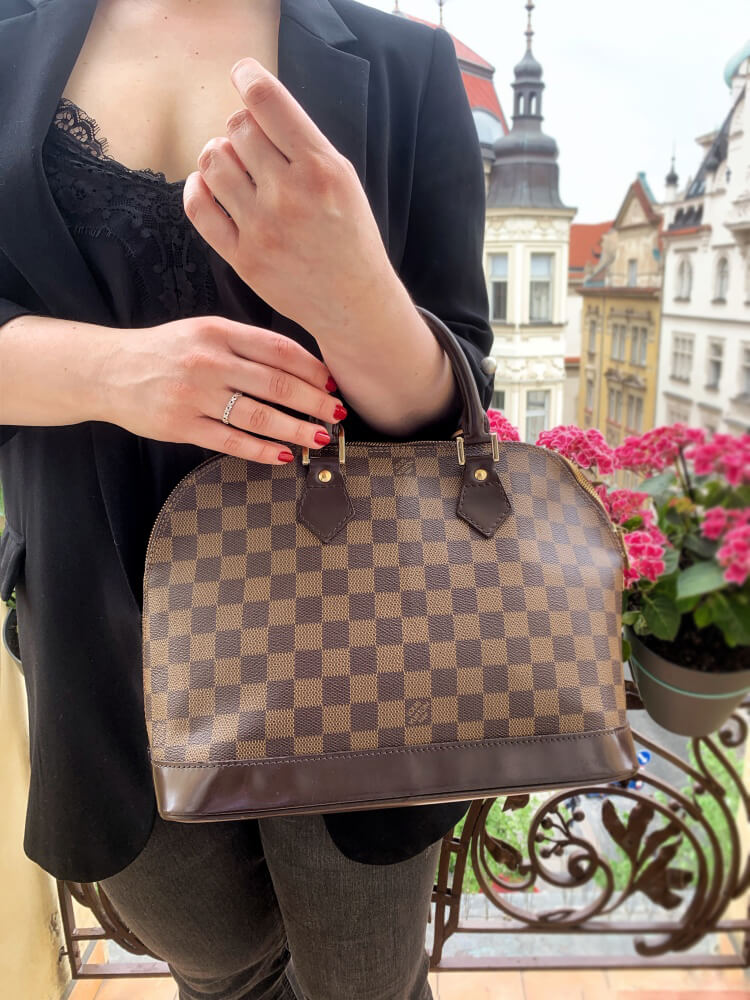 Louis Vuitton - Alma PM Damier Ebene Canvas