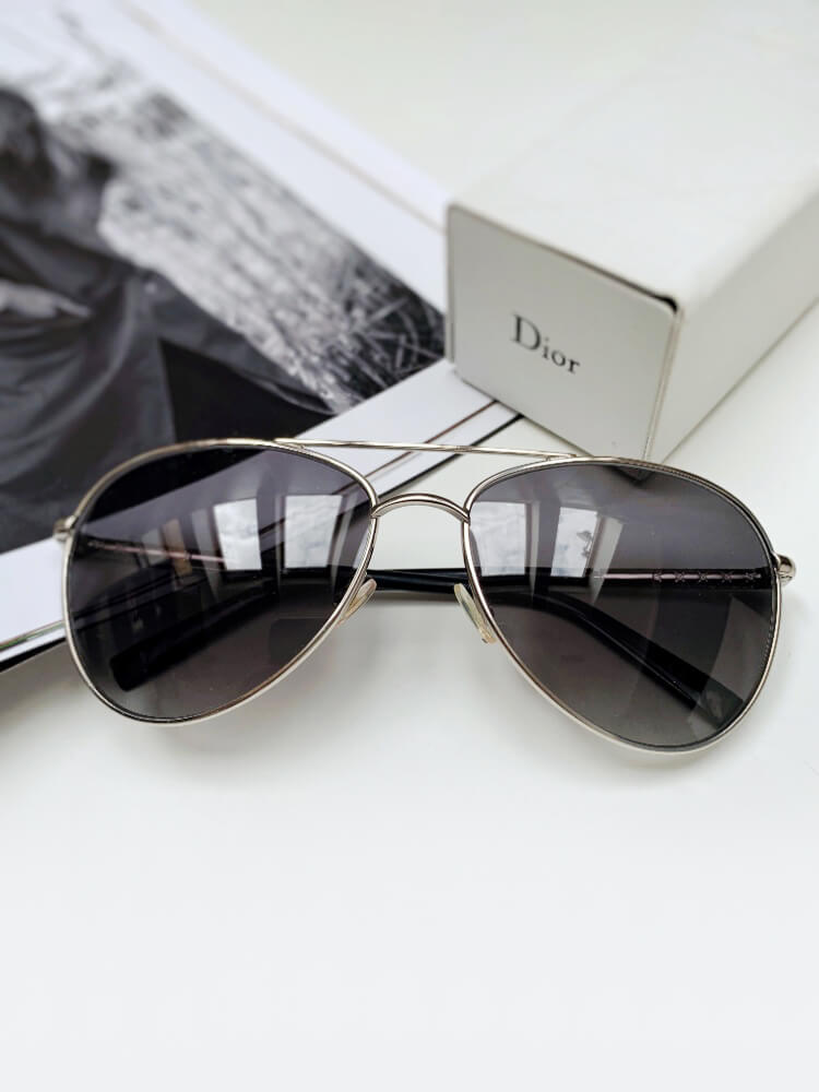 Sell Christian Dior Piccadilly Sunglasess - Black/Grey | HuntStreet.com