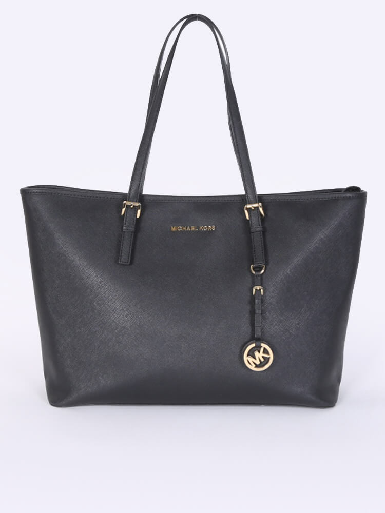 Michael kors jet set patent leather tote online