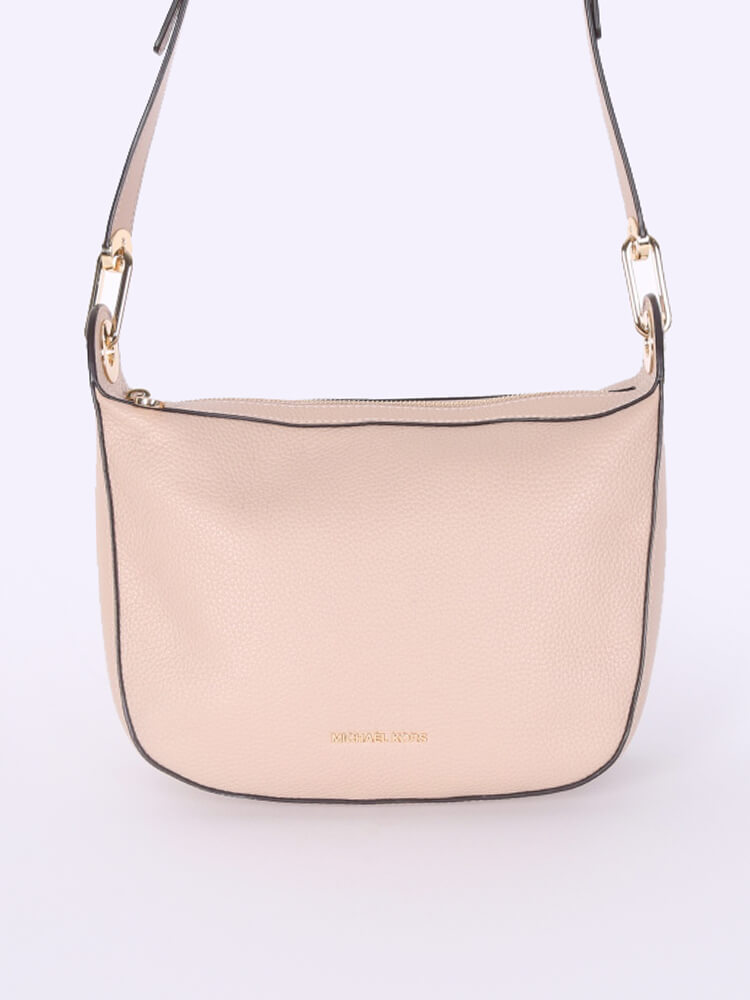 Michael Kors Raven Medium Leather Messenger Bag Oyster www.luxurybags