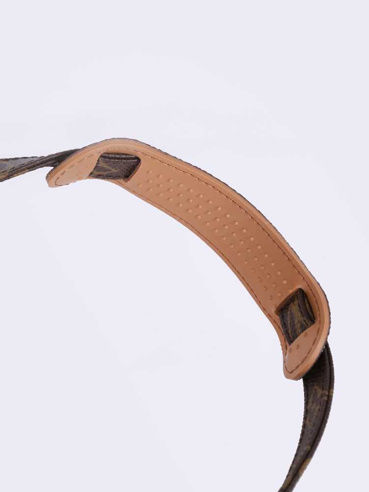 Louis Vuitton Adjustable Shoulder Strap Monogram Canvas 16mm Brown 1366921