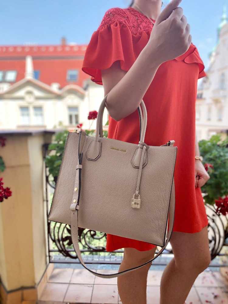 Michael kors mercer beige on sale