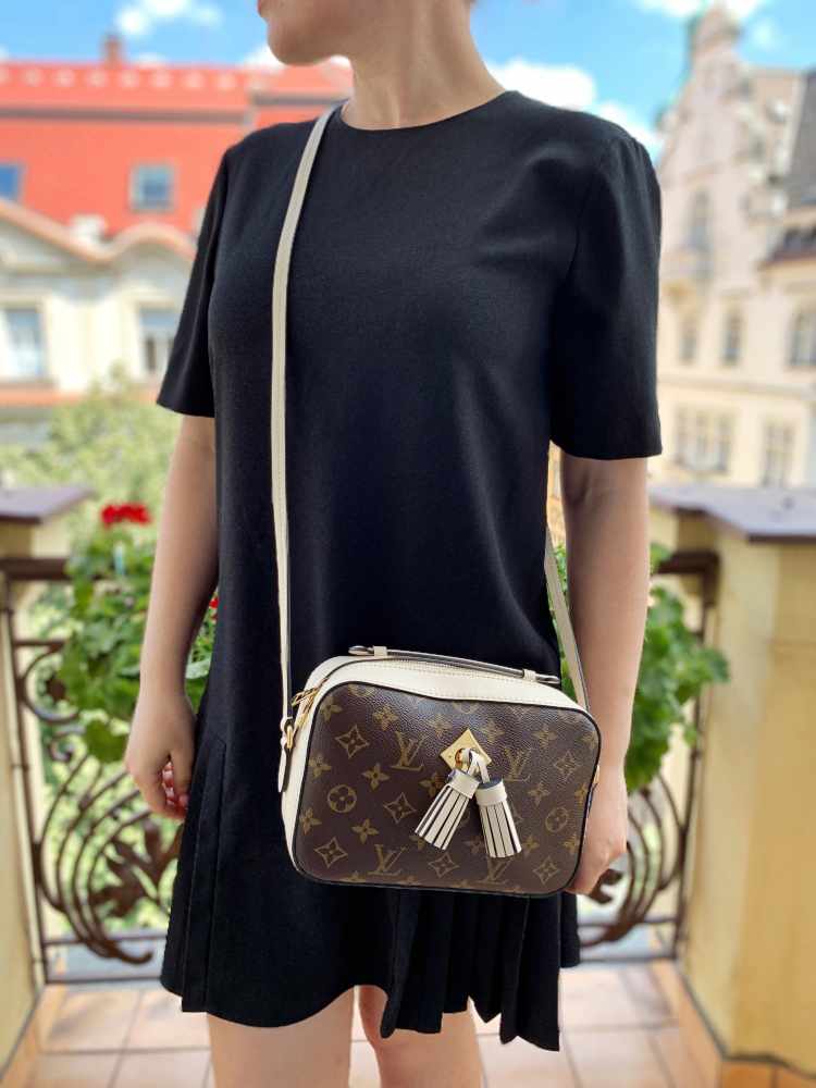 Louis Vuitton - Saintonge Monogram Canvas Camera Bag Noir