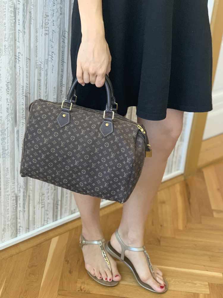 Louis vuitton mini lin speedy 30 online