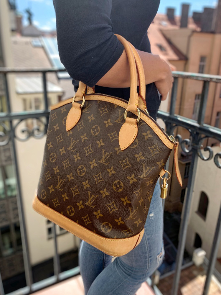 Louis Vuitton Monogram Lockit Horizontal Brown