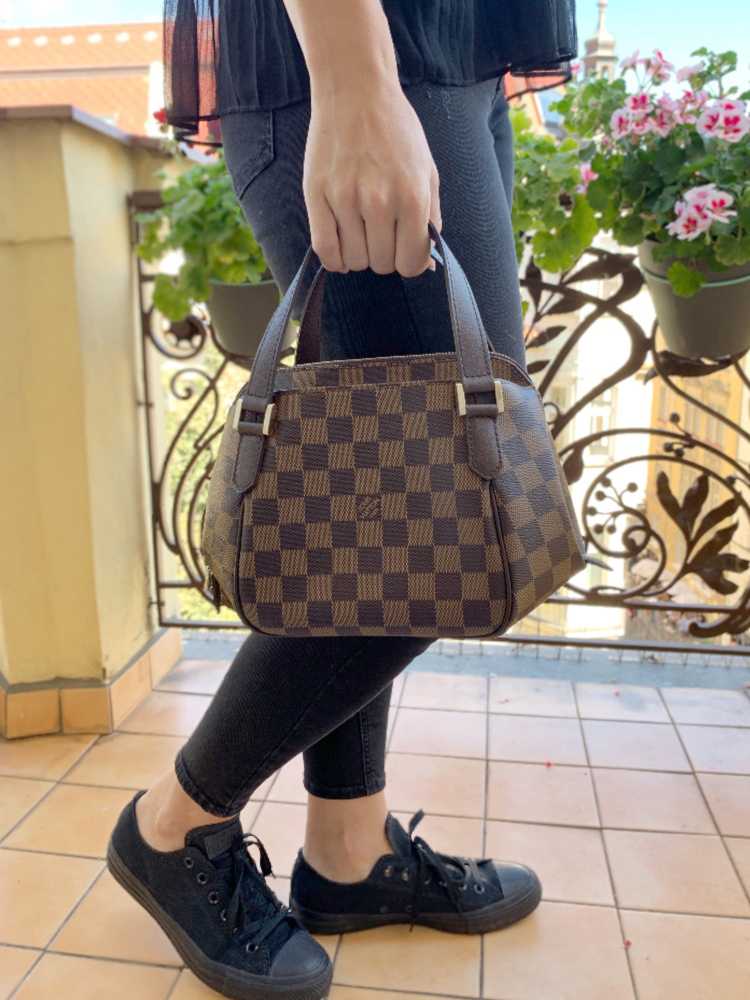 Louis Vuitton Belem PM Damier Ebene Canvas www.luxurybags