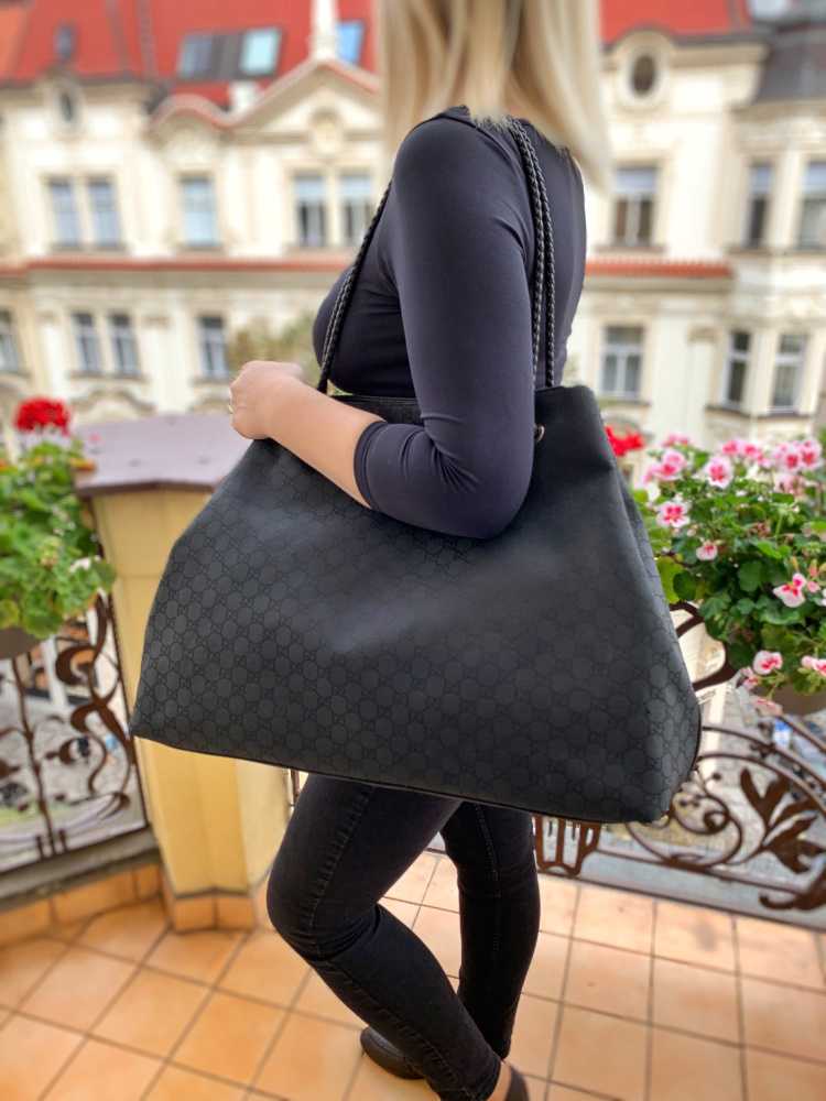 Gucci handbag black best sale