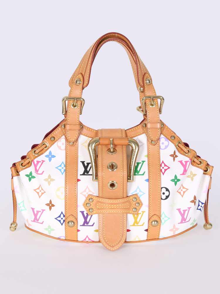 Louis Vuitton Theda PM Monogram Multicolore Canvas www.luxurybags