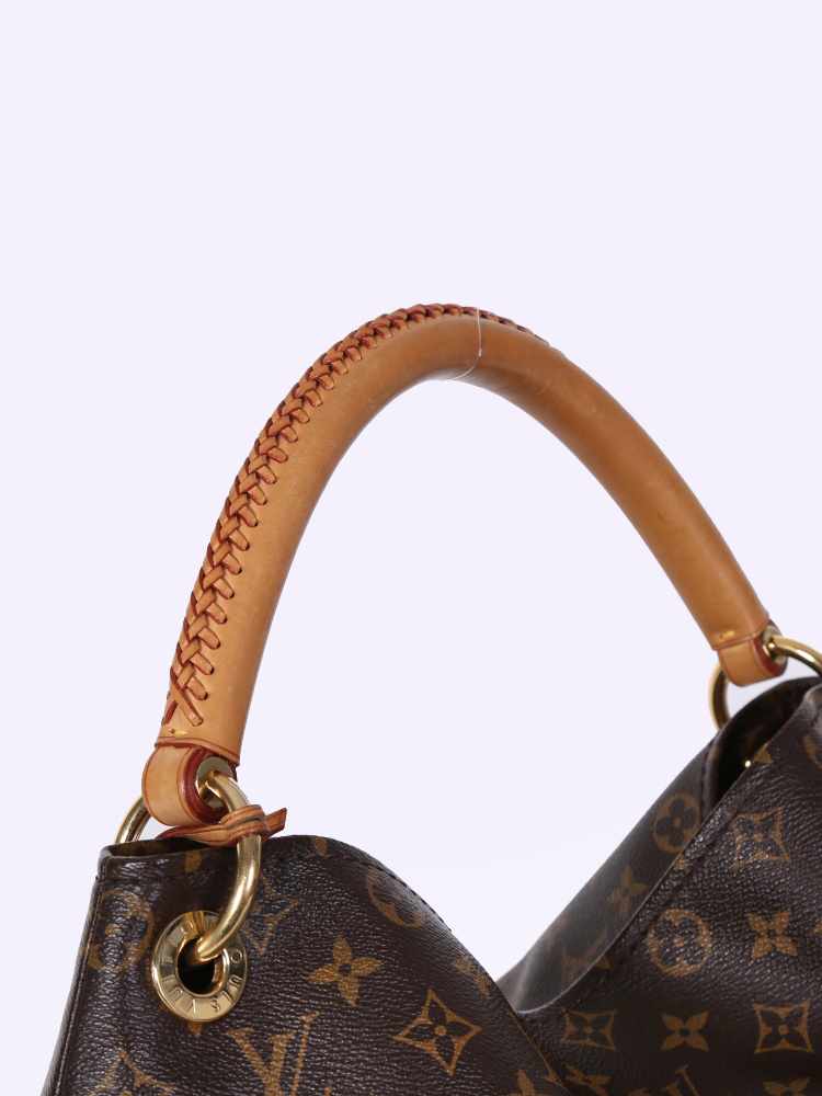 Beuteltasche Artsy, Louis Vuitton, Braunes Monogram Ca…