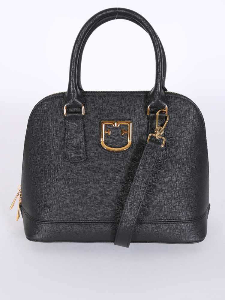 Furla leather dome satchel hotsell
