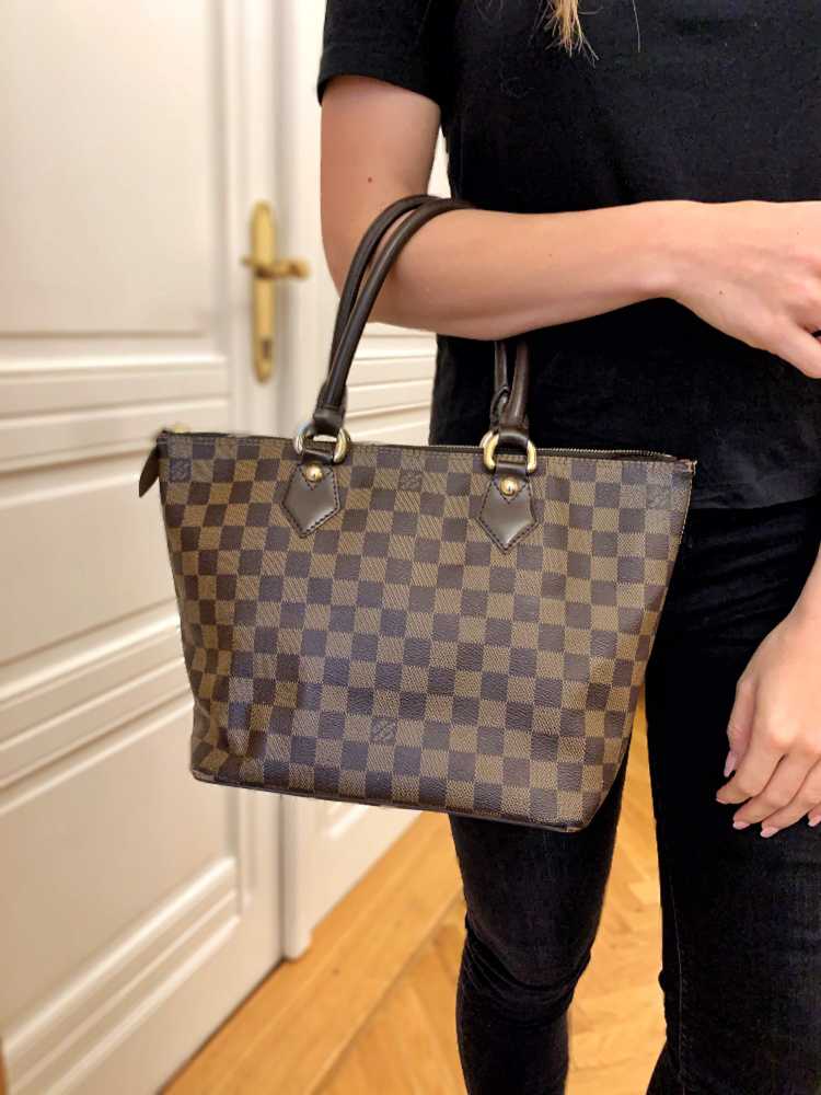 Louis vuitton damier ebene saleya pm hotsell