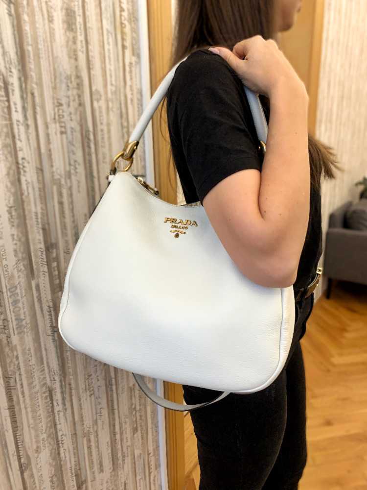 Prada - Sacca Vitello Phenix Hobo Talco