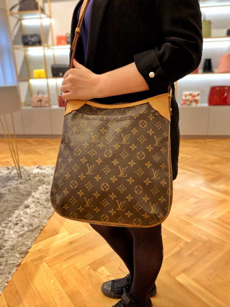 Louis Vuitton Brown Monogram Odeon MM Louis Vuitton