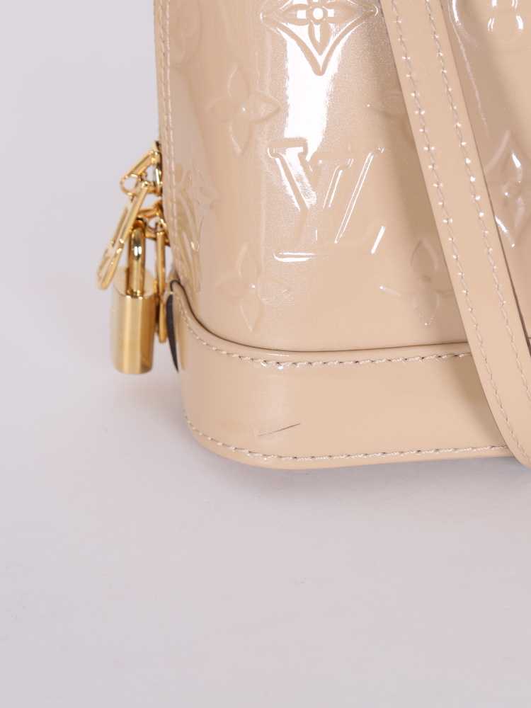 Louis Vuitton - Alma BB Monogram Vernis Leather Dune