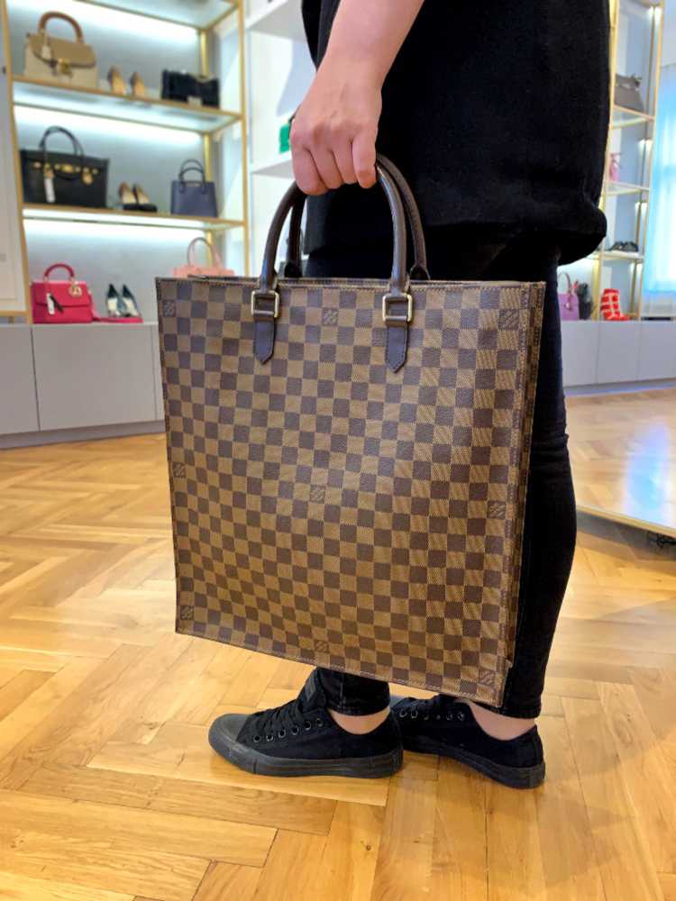 Louis Vuitton - Sac Plat Damier Ebene Canvas