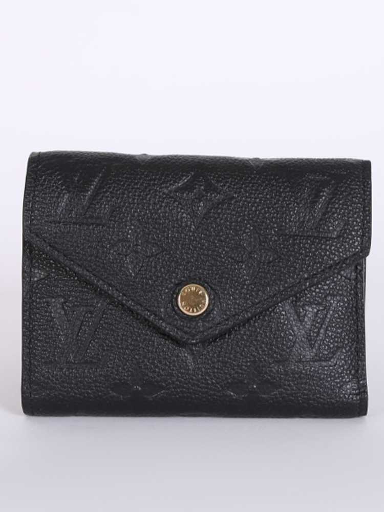 Louis Vuitton Victorine Wallet Black Monogram Empreinte