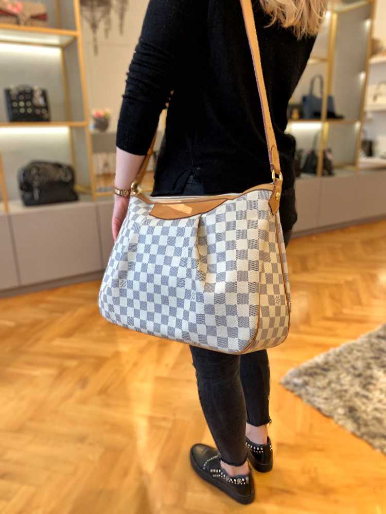 Louis Vuitton - Siracusa MM Damier Azur Canvas