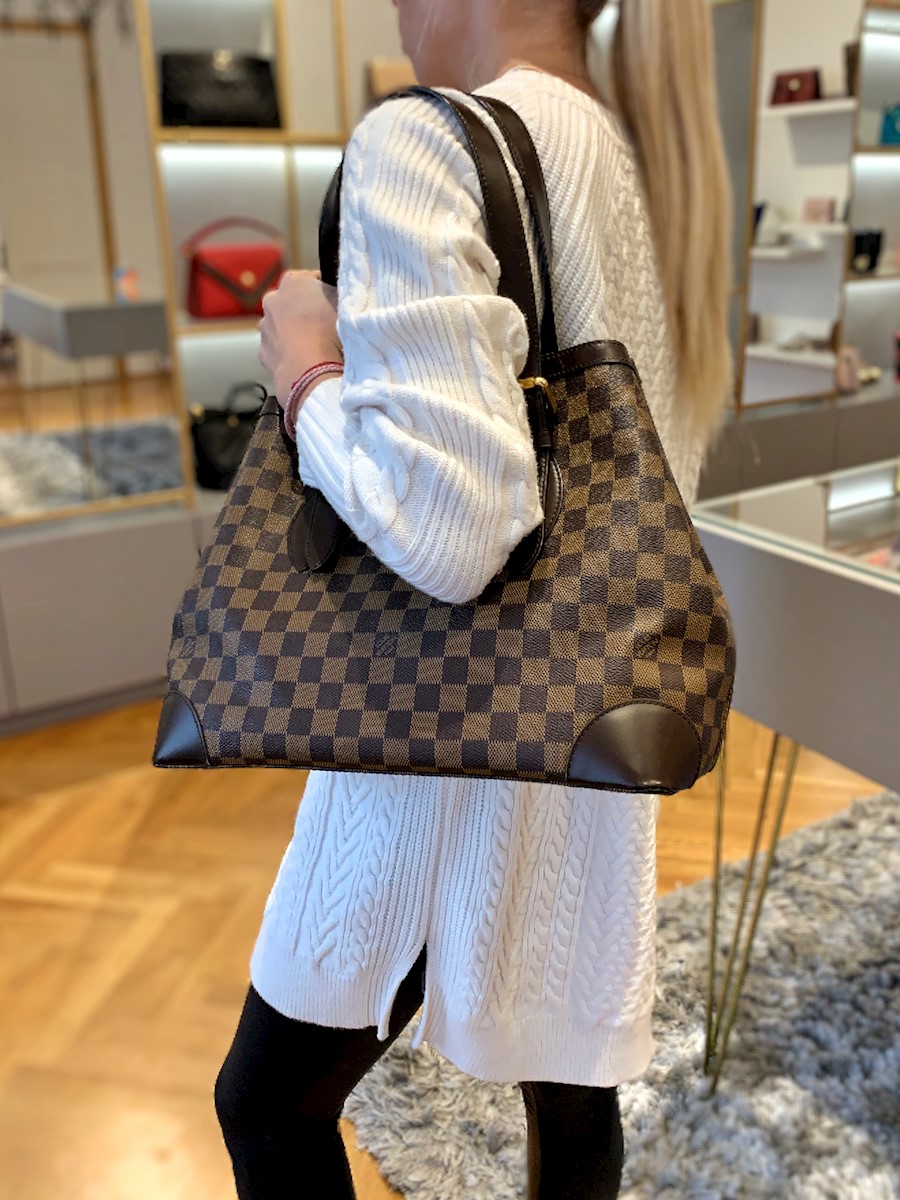 Louis Vuitton - Hampstead MM Damier Ebene Canvas