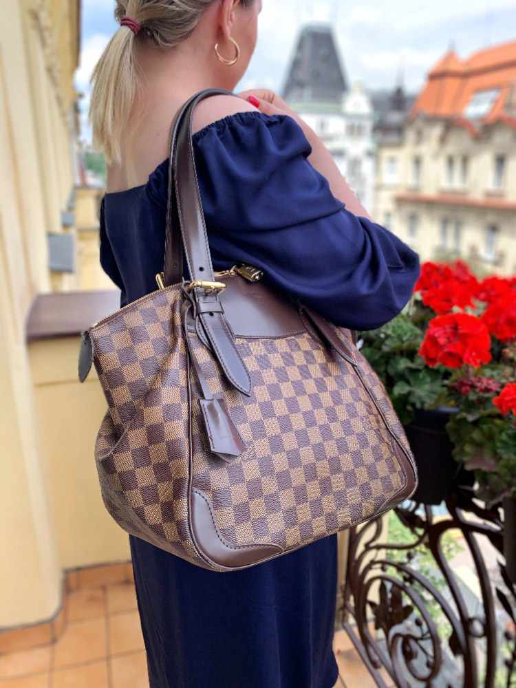 Louis Vuitton Verona MM Damier Ebene Canvas www.luxurybags