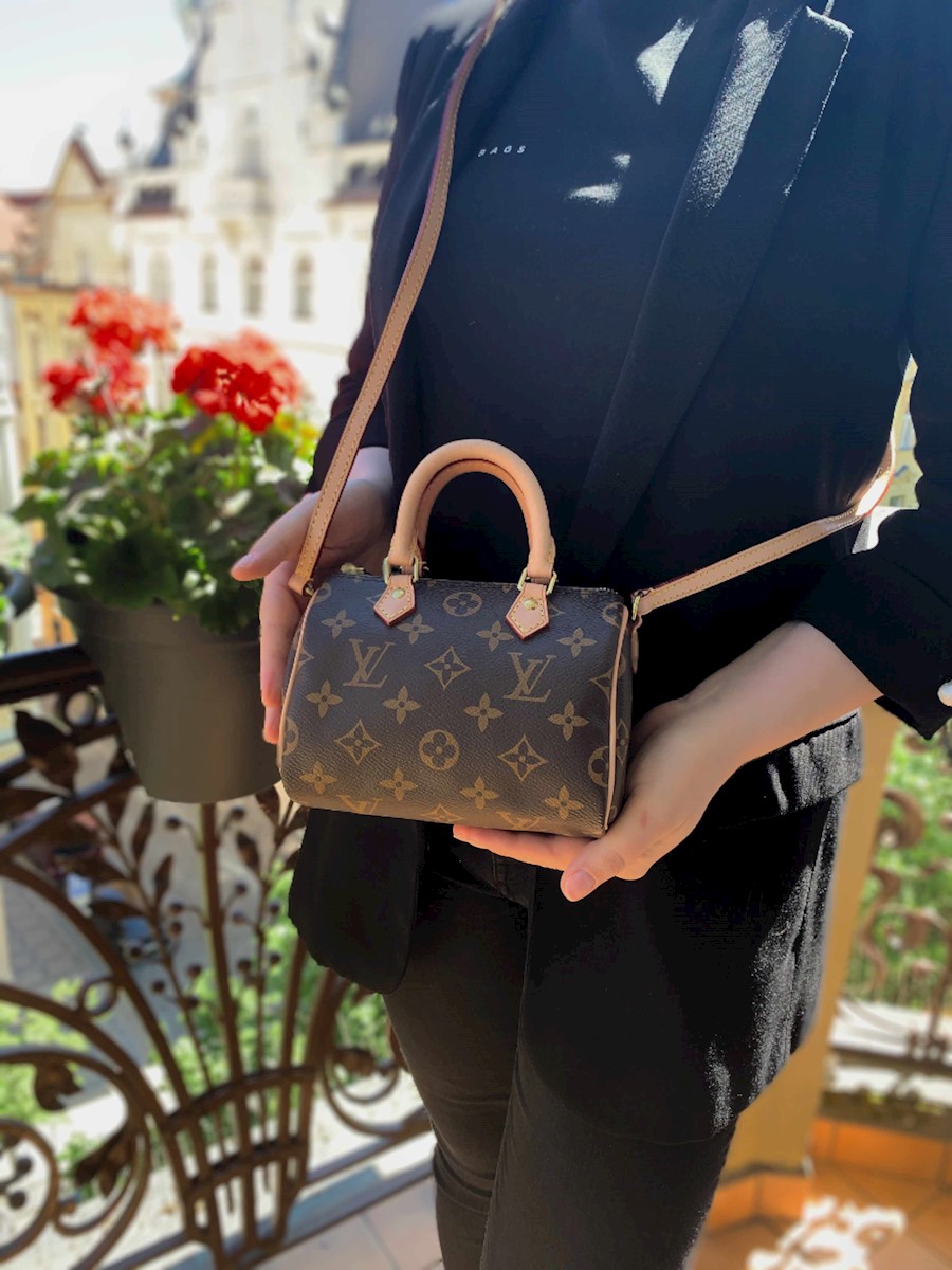 Authentic Louis Vuitton New Nano Speedy