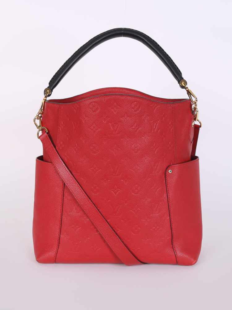 Louis Vuitton - Bagatelle Monogram Empreinte Leather Cherry