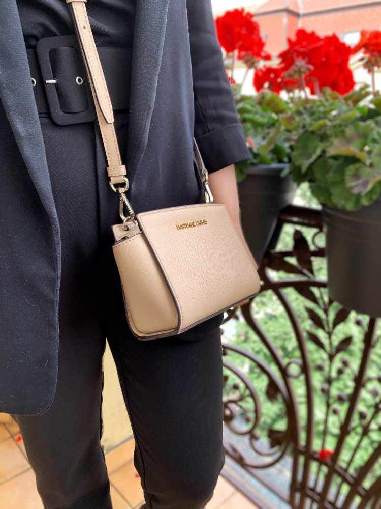  MICHAEL Michael Kors Selma Mini Saffiano Leather