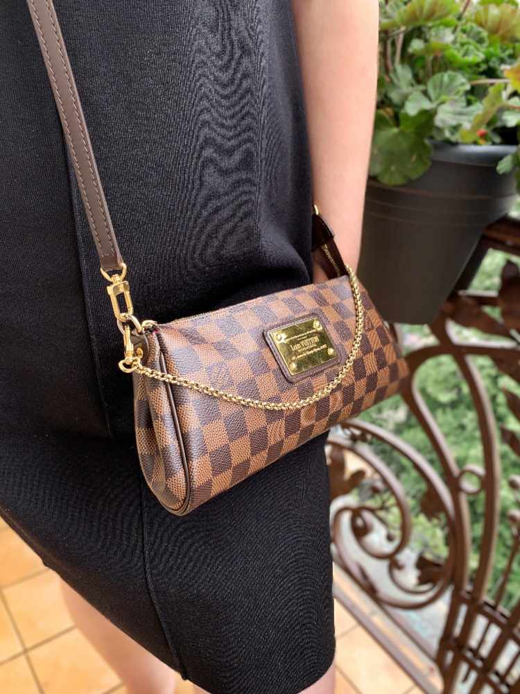 Eva Clutch Damier Ebene