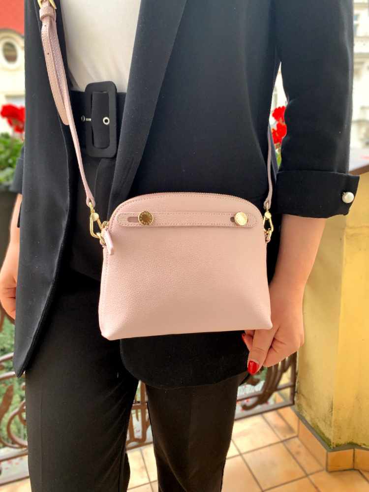 Furla light pink bag sale