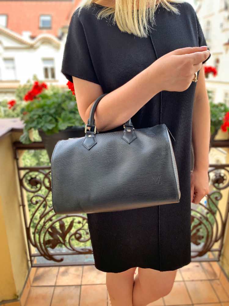 Speedy cuir epi noir hotsell