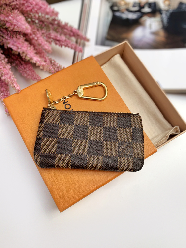 Louis Vuitton Key Pouch Damier Ebene