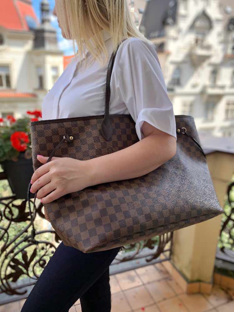 Louis Vuitton - Neverfull GM Damier Ebene Canvas