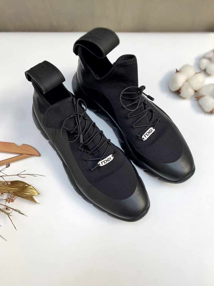 Black fendi shoes on sale