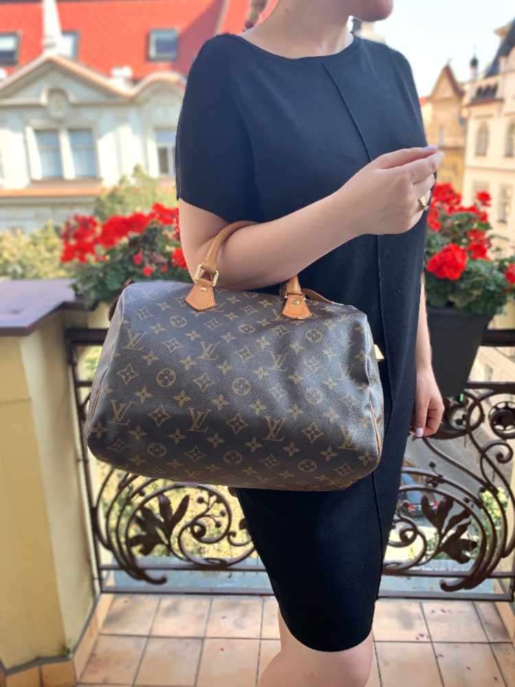 Louis Vuitton Monogram Canvas Speedy 30 Bag