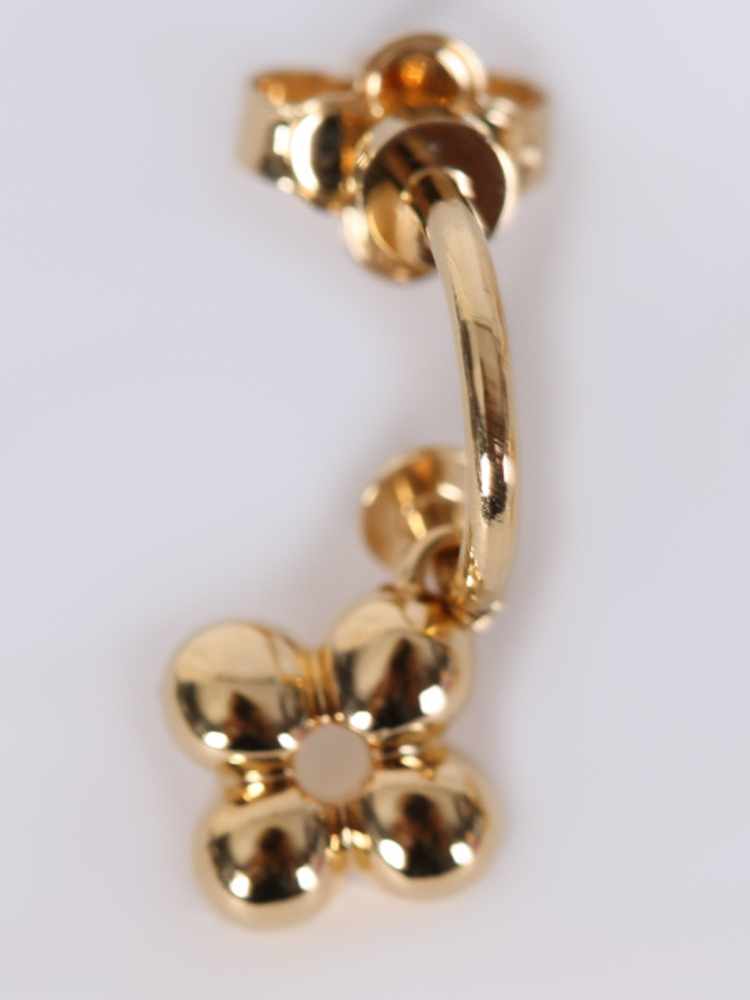 Blooming earrings Louis Vuitton Gold in Metal - 34919645