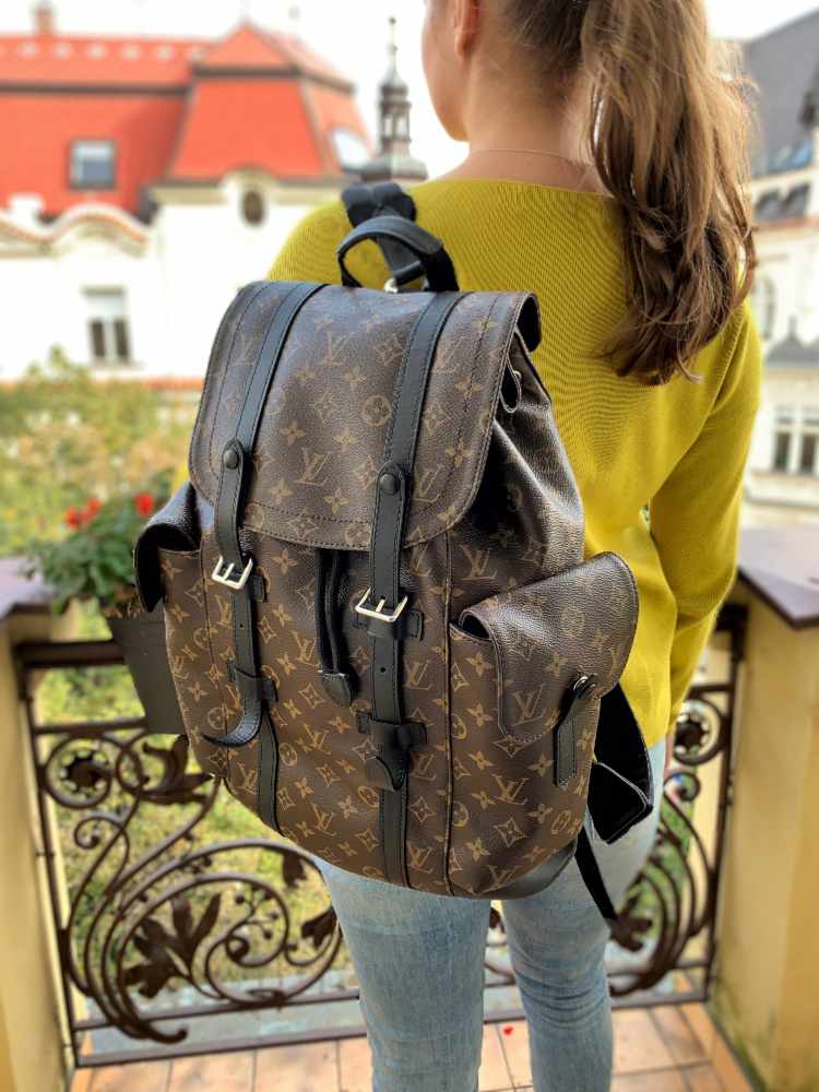 Louis Vuitton - Christopher Monogram Macassar Canvas Backpack