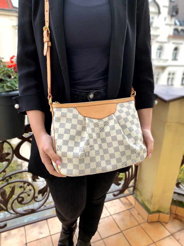 Damier azur siracusa pm deals