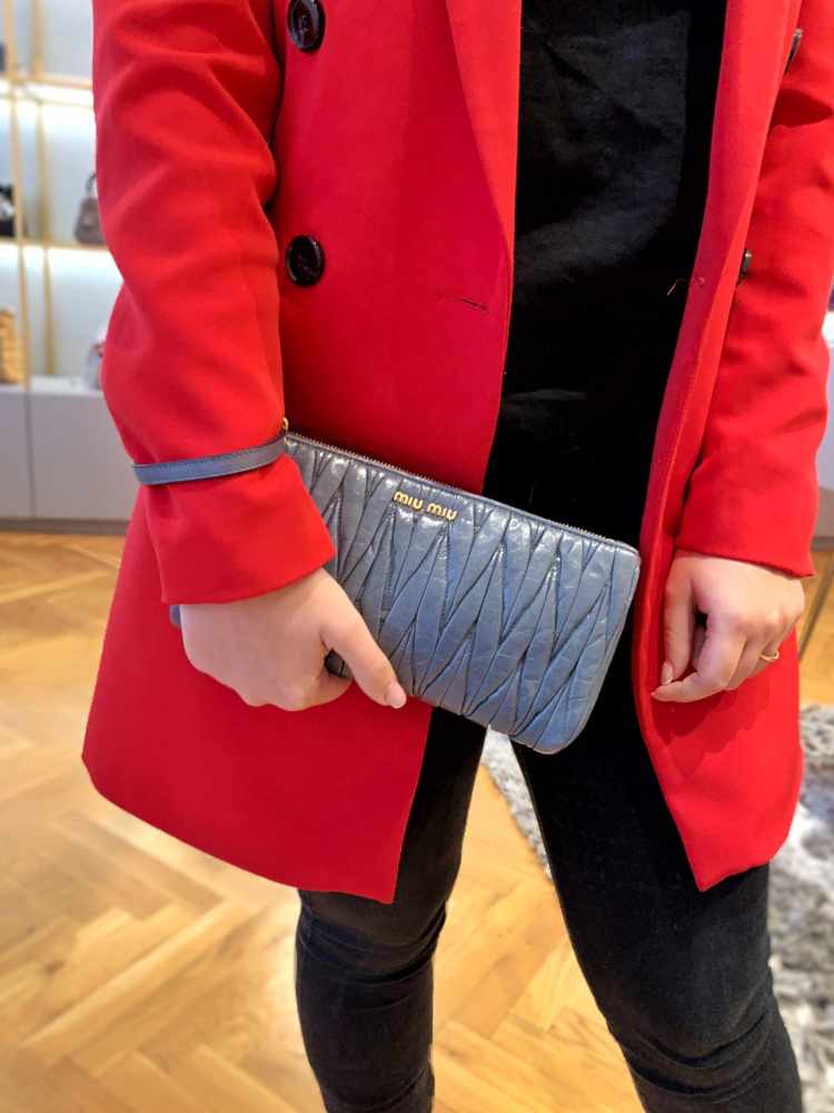 Miu miu wristlet bag hotsell