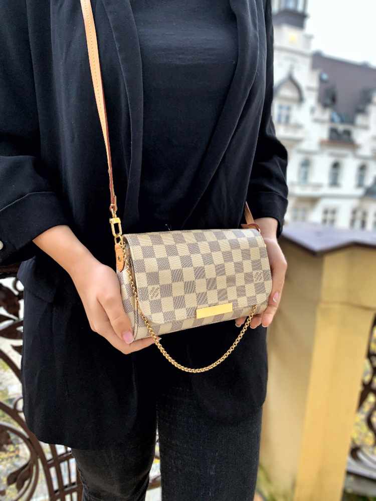 Louis Vuitton Favorite PM Damier Azur Reveal! 