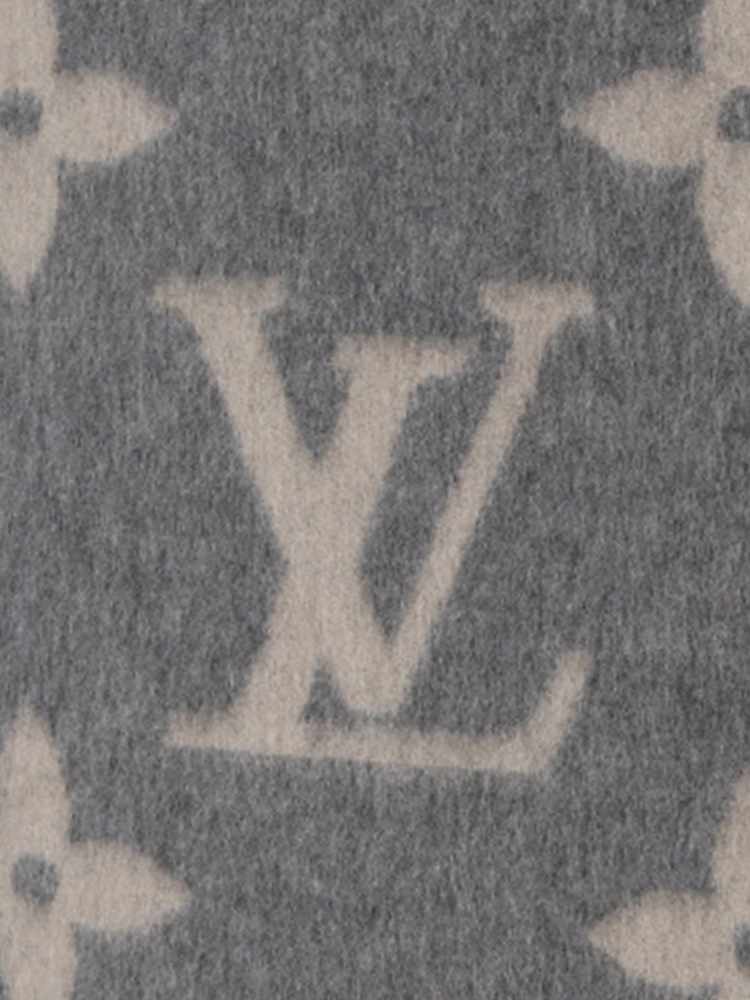 Reykjavik cashmere scarf Louis Vuitton Grey in Cashmere - 23583906