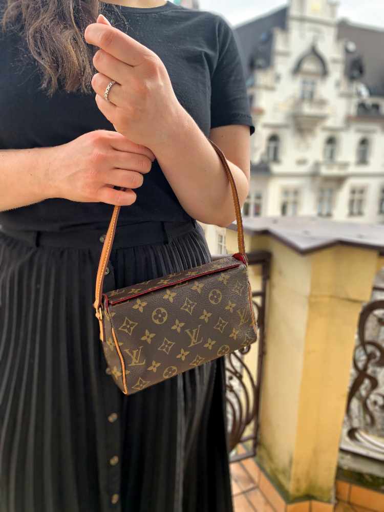 Louis Vuitton, Bags, Louis Vuitton Recital Monogram Canvas Handbag