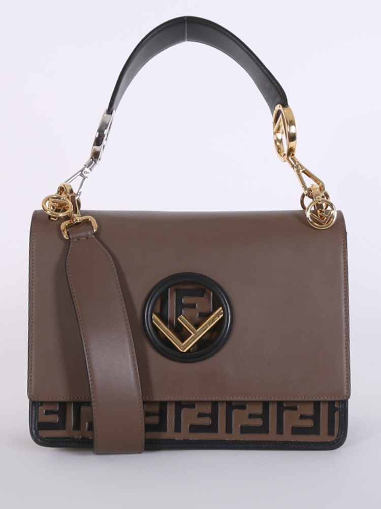 Fendi kan i embossed hotsell