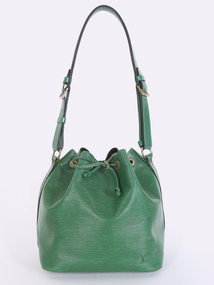 Louis Vuitton Petit Noe Epi Leather Green www.luxurybags