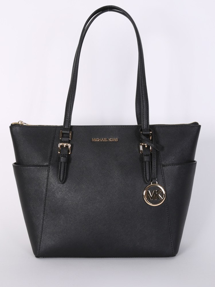 Michael kors large zip top tote outlet