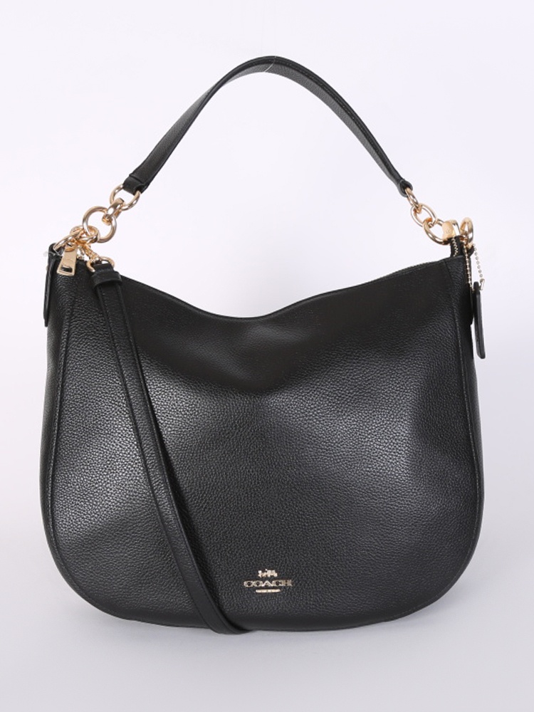 Coach black hobo bag online