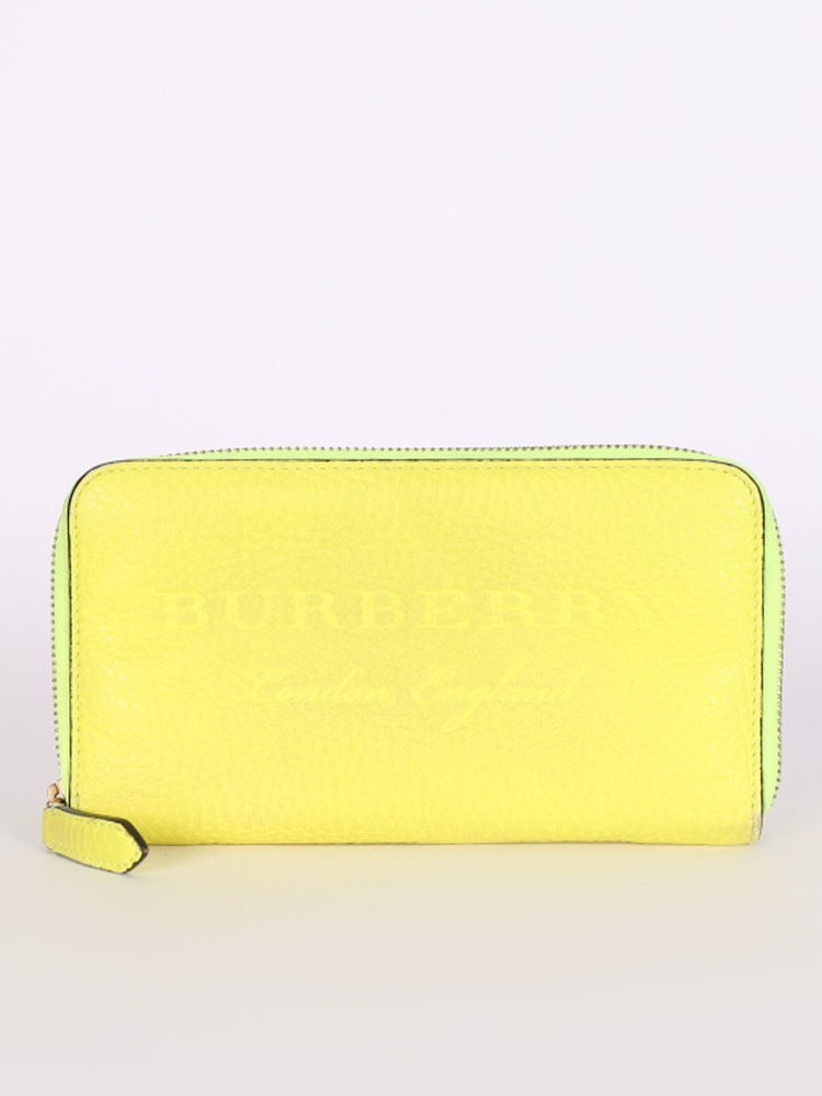Burberry wallet on sale neon
