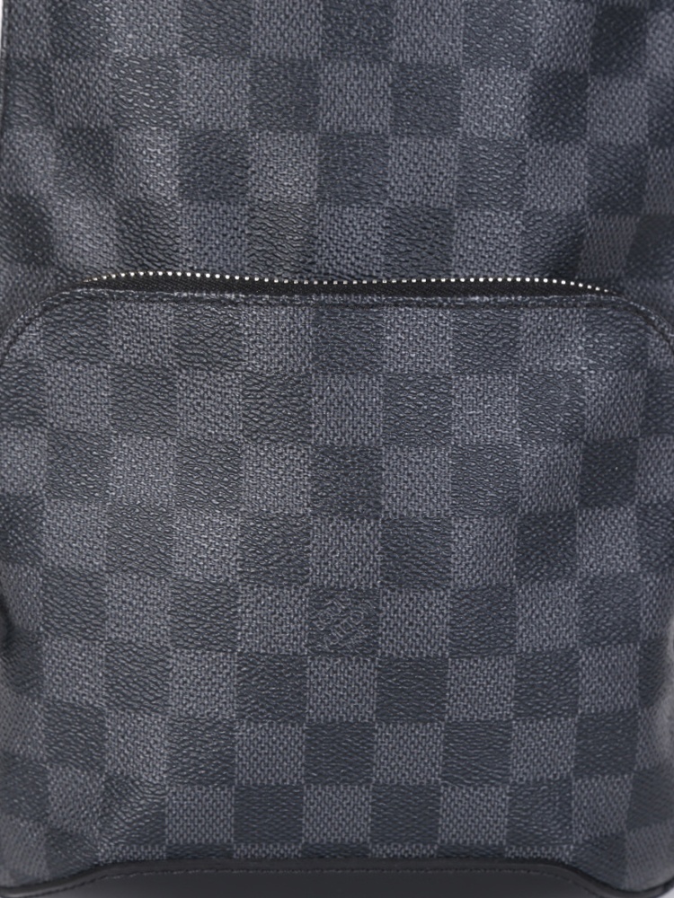Louis Vuitton Avenue Damier Graphite Canvas Sling Bag www.luxurybags