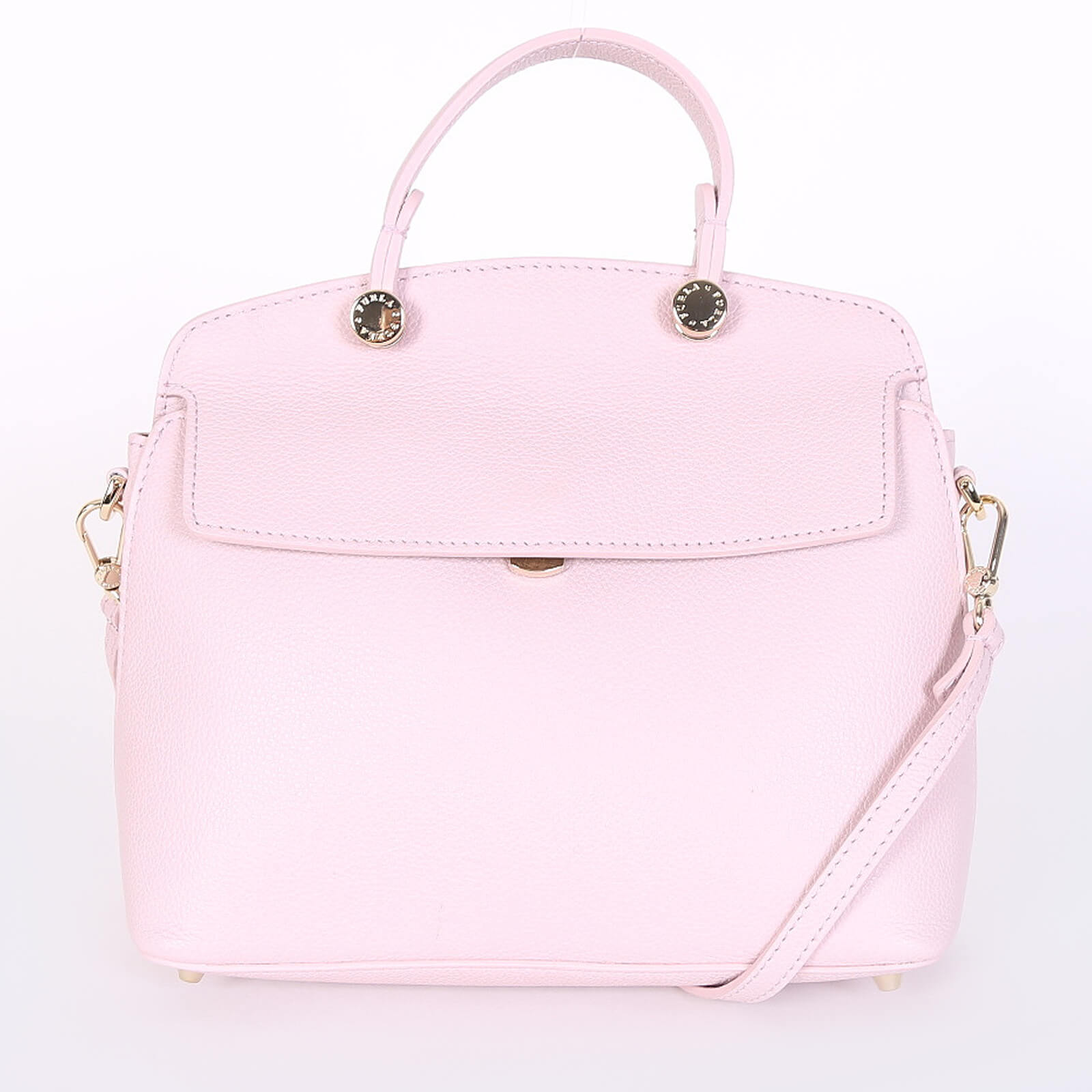 Furla light pink bag deals