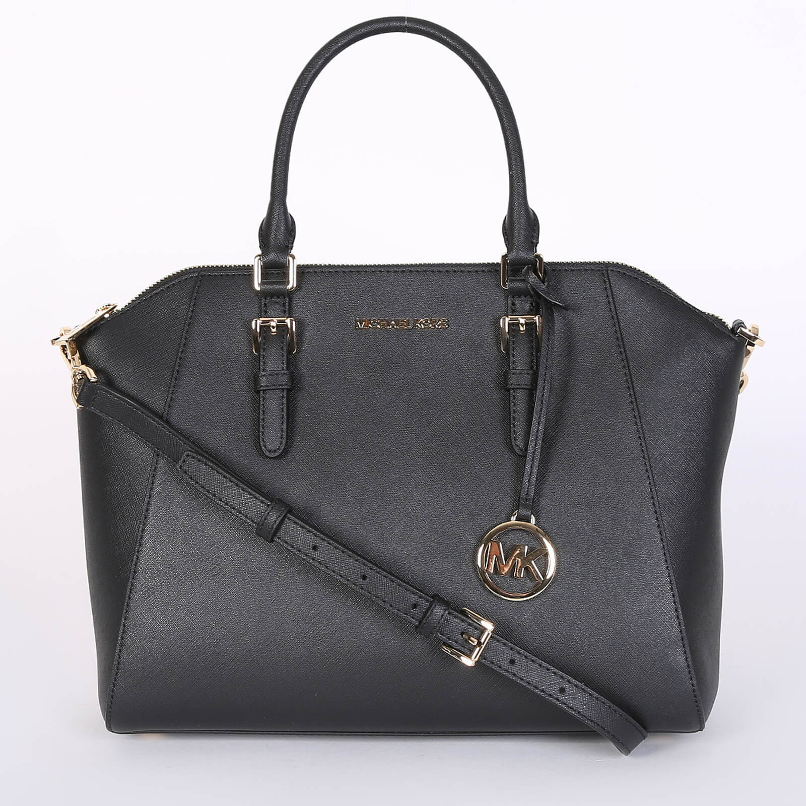 Michael kors satchel leather online