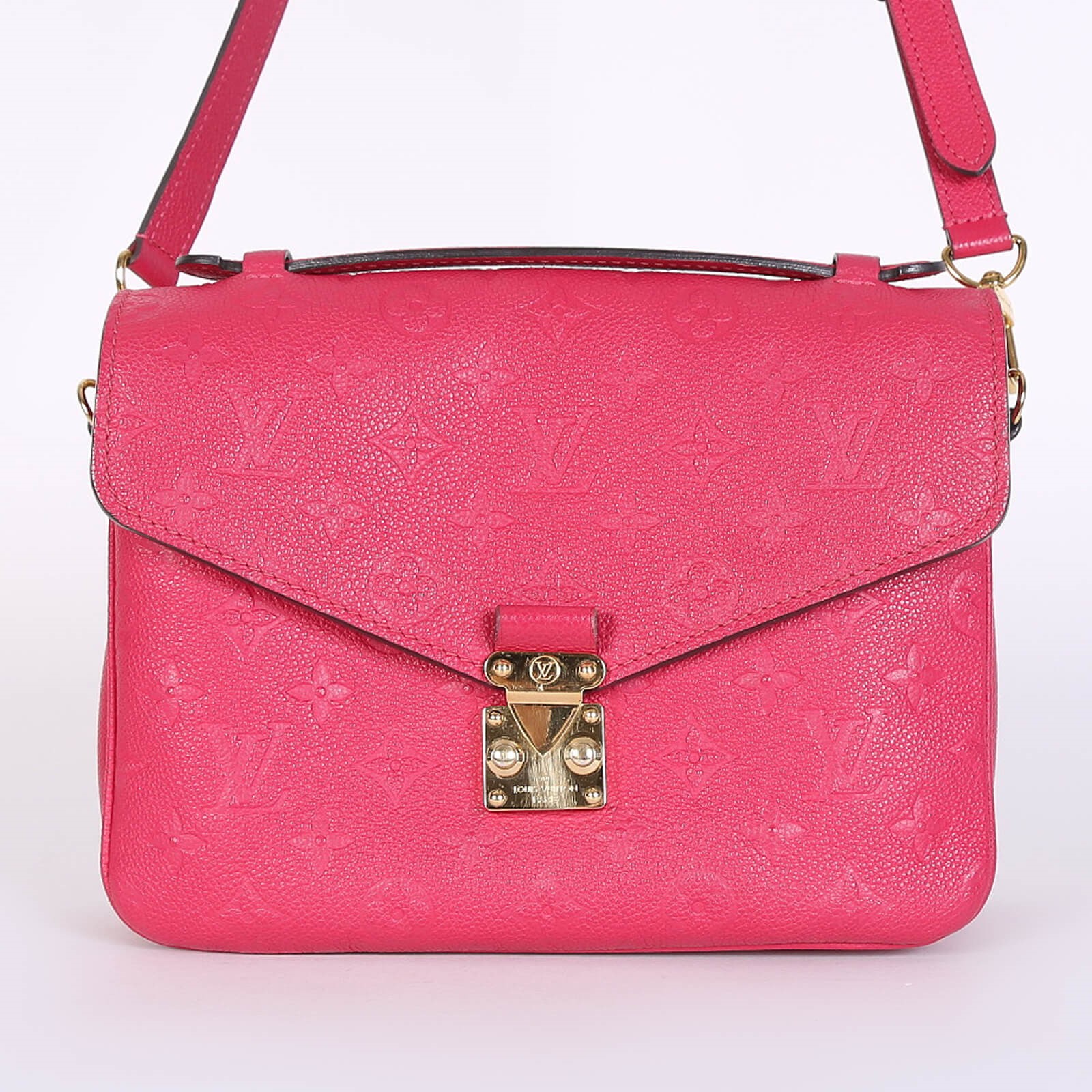 Louis Vuitton Pochette Metis Monogram Empreinte Freesia www.luxurybags