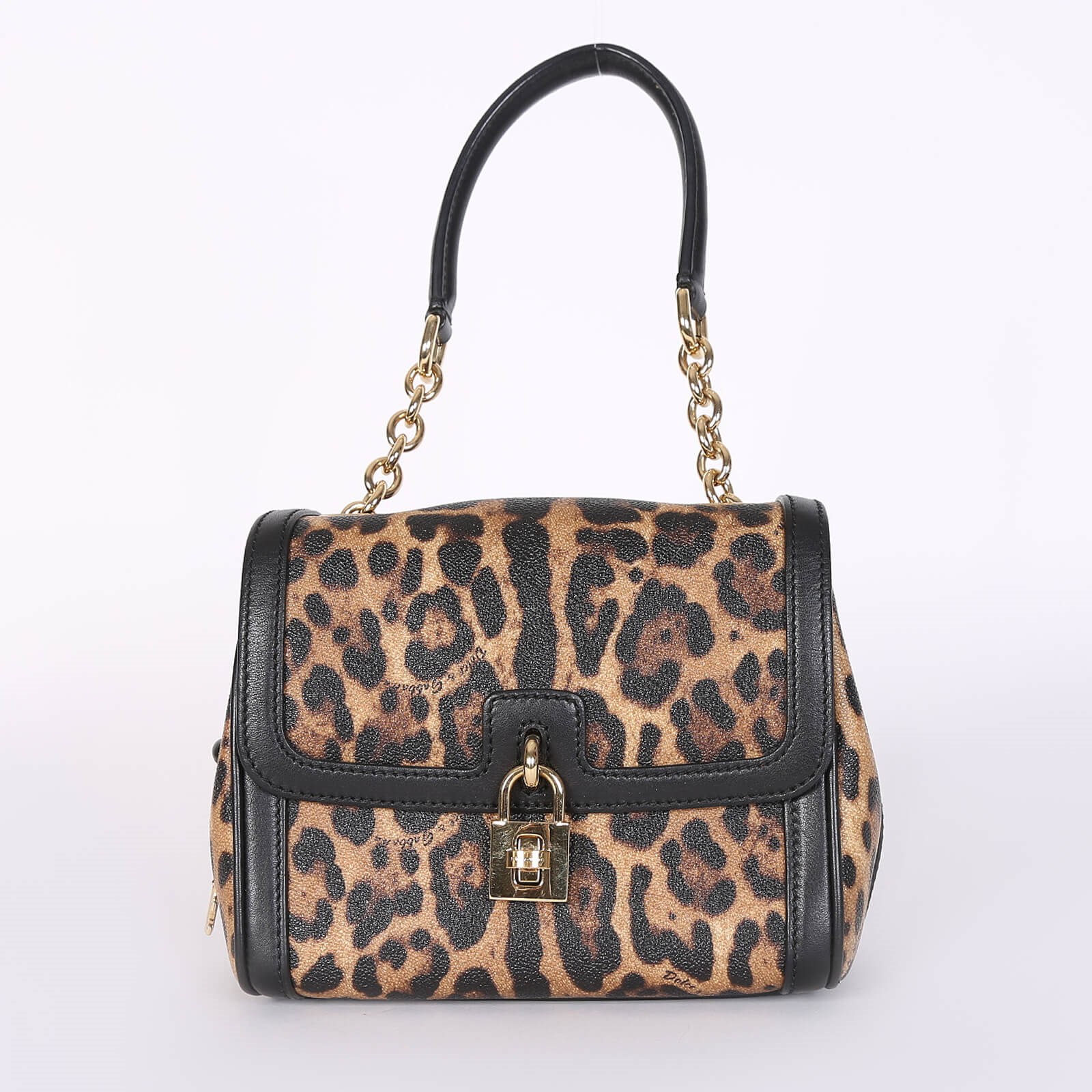 Dolce & gabbana leopard print bag deals